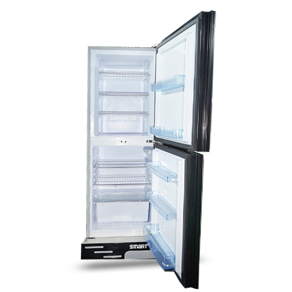 SMART 217 Ltr Top Mount Refrigerator - Black | SER-217TS
