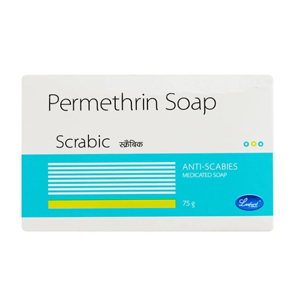 Permethrin Soap for prevention of scabies 75g