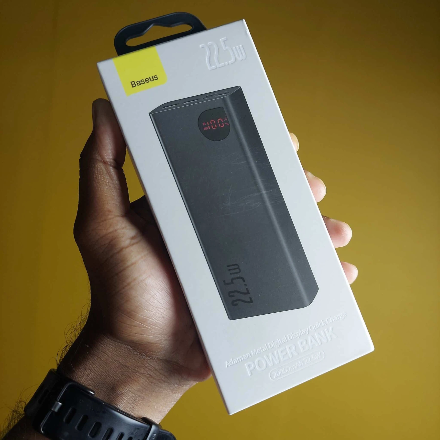 Baseus Power Bank Adaman 22.5w 20000Mah 3 month warrenty