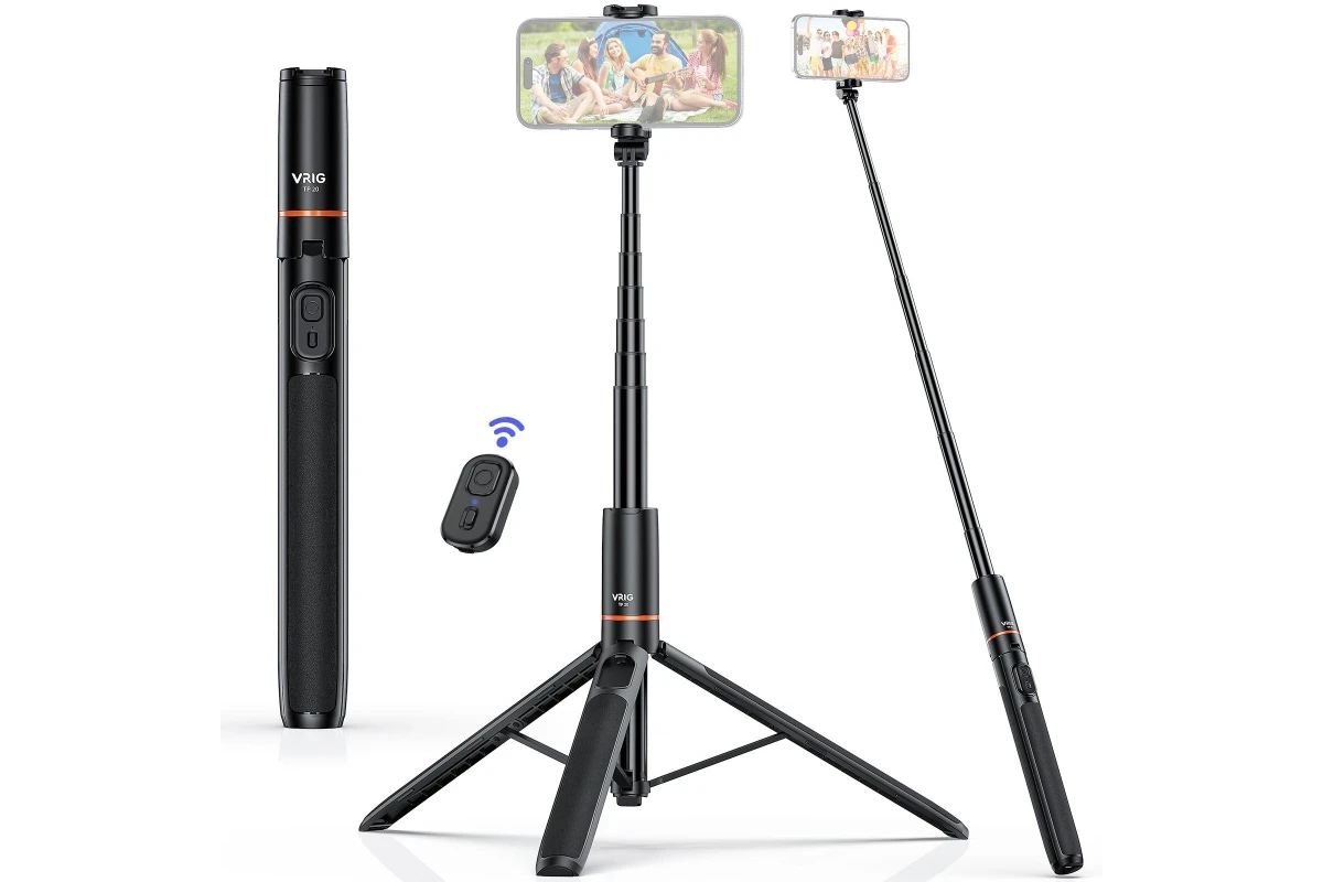 VRIG TP19 Extendable Selfie Stick Tripod