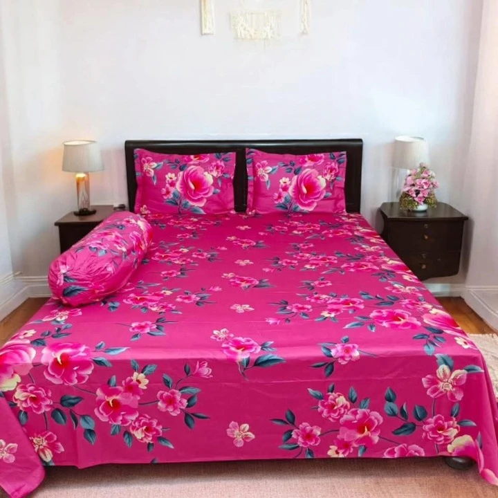 Luxury Panel Cotton Bed Sheet