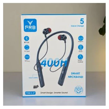FRB N27 [ 400 hours] Standby Time Wireless Neckband
