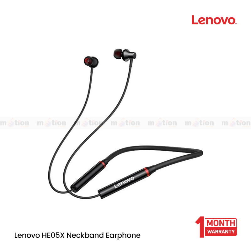 Lenovo HE05X Wireless In-Ear Neckband Earphone