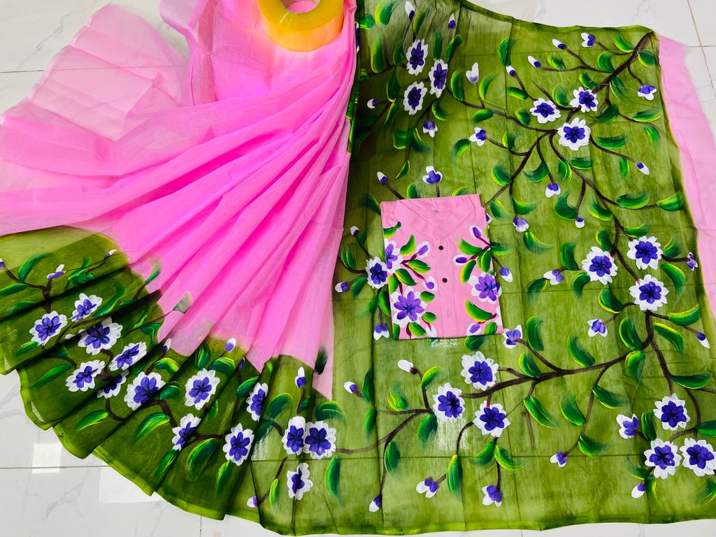 কাপল ড্রেস Couple Saree Sets