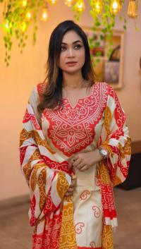 লিলেন থ্রি পিস