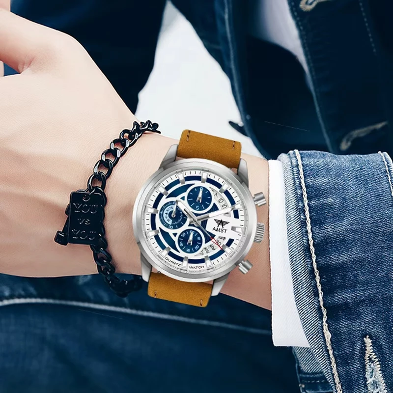 AMST 3068 Stylish Men's Premium Watch