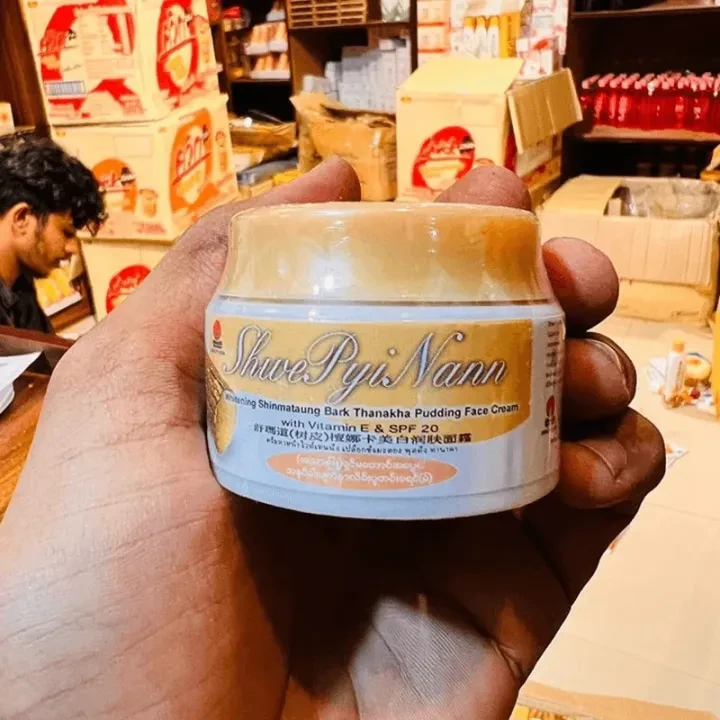 Shwepyi Nann Thanaka Chandon Pudding Face Cream 25ml