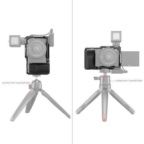 SmallRig Camera Cage with Right Side Handgrip for Sony ZVE10 MFR3538B