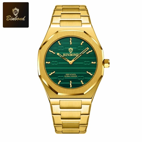BINBOND Luxury Men’s Watch ( water proof )