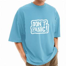 Men's Stylish Drop Shoulder (Sky)