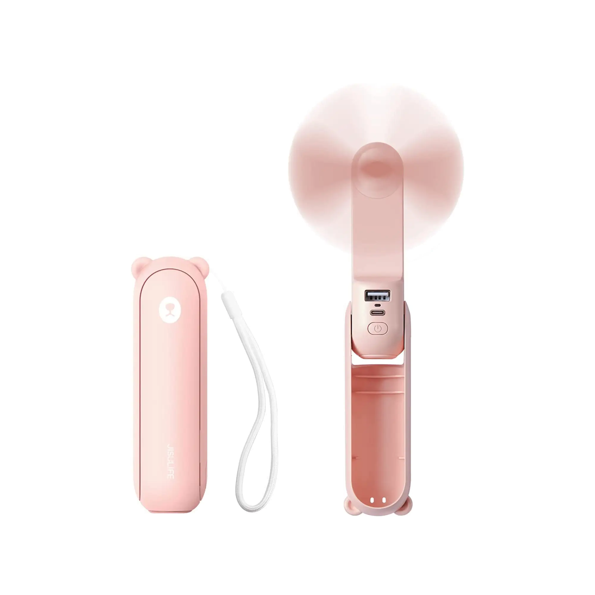 JISULIFE F8 2000mAh Mini Foldable Fan