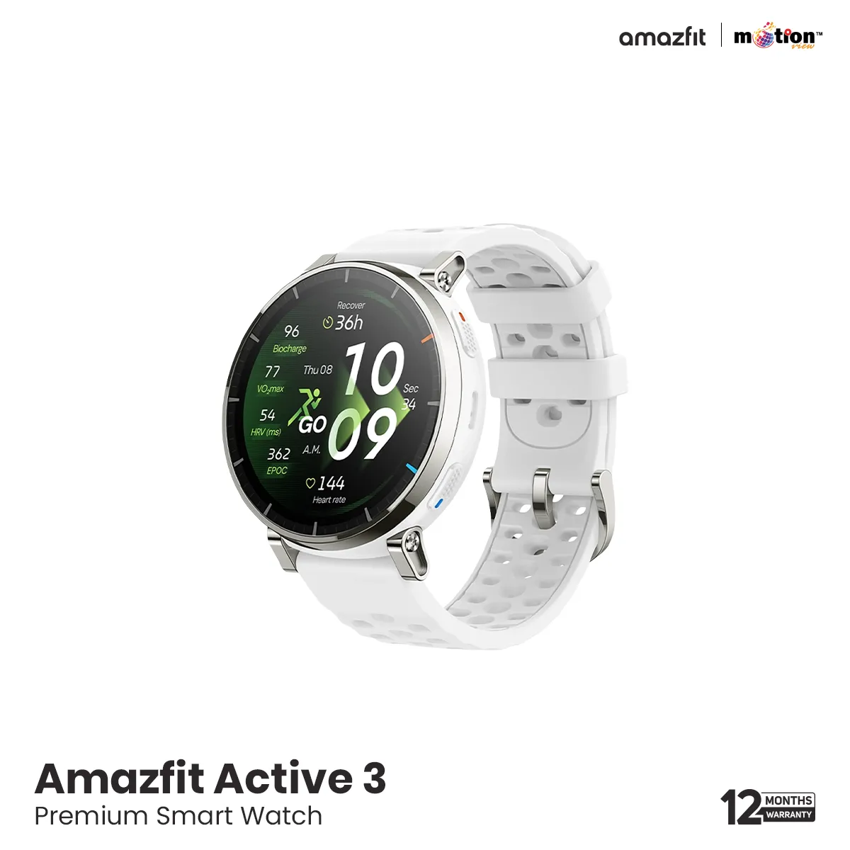Amazfit Active 3 Premium Smart Watch