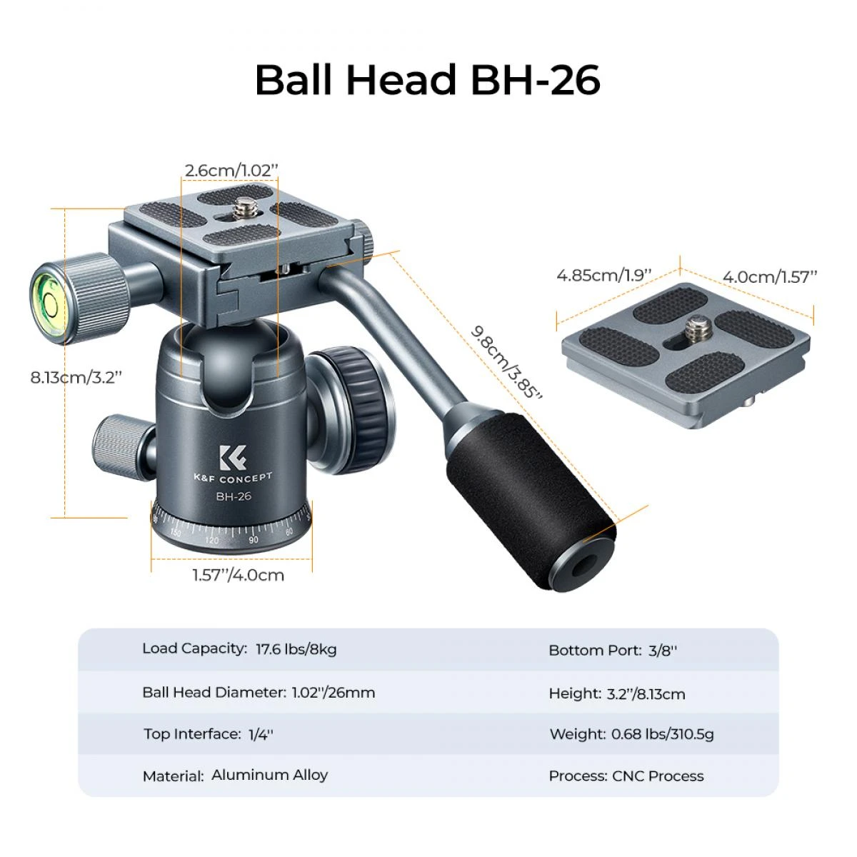 K&F Concept KF31.049 V1 BH-26