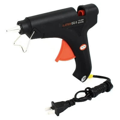 Mini Hot Melt Glue Gun - Black