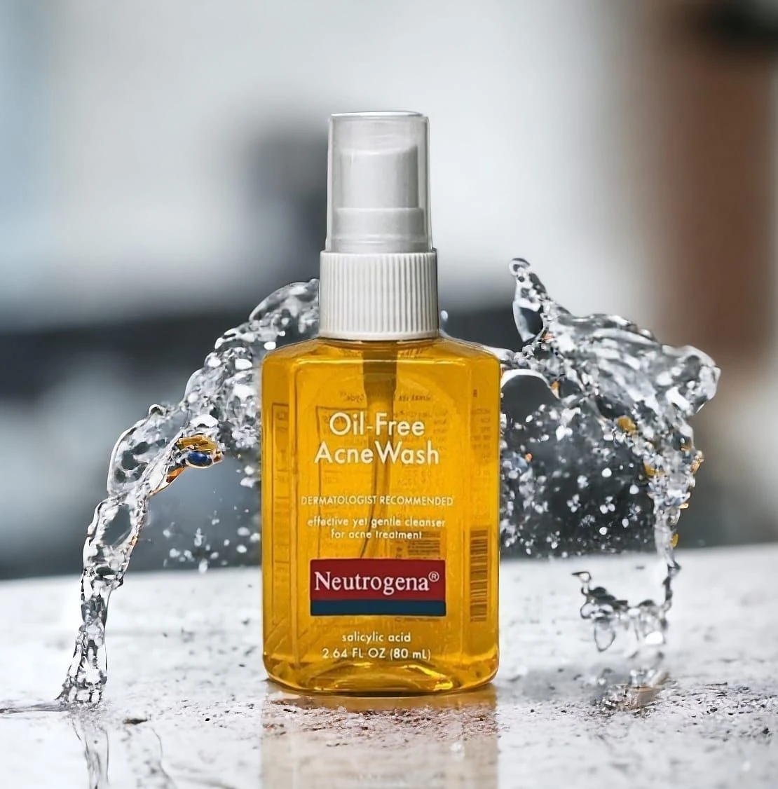 Neutrogena Oil Free Acne Face Wash 80ml