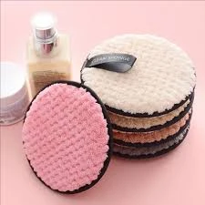 1pcs Multicolor Lazy Pineapple Shaped Reusable Fiber Make Up Remover Clean Sponge Random Colour