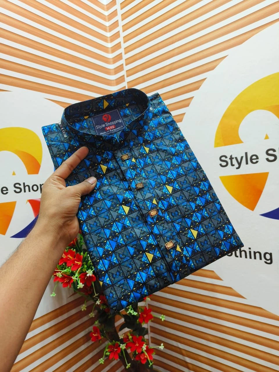 Premium 3D Digital Printed Panjabi B3