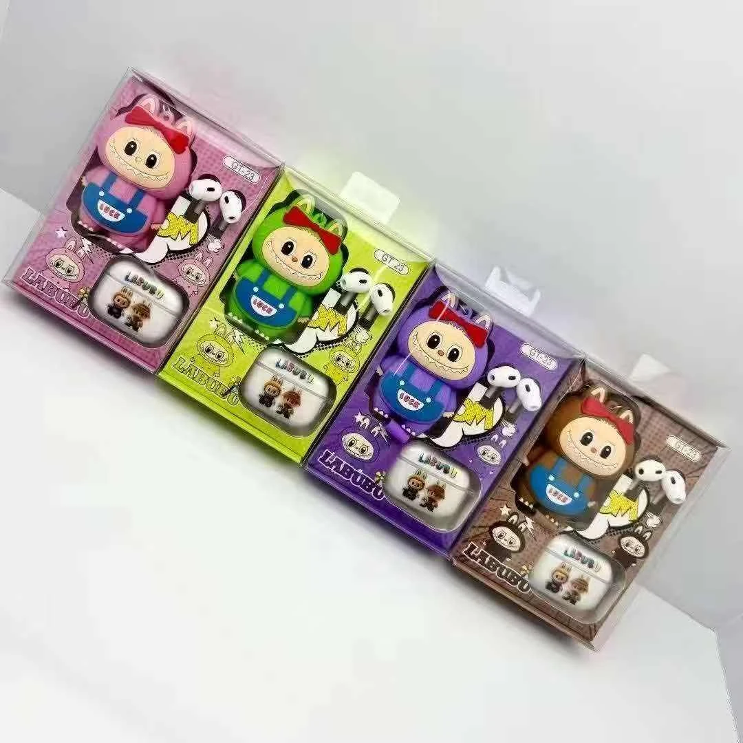 Labubu Doll Wireless Earbuds Set