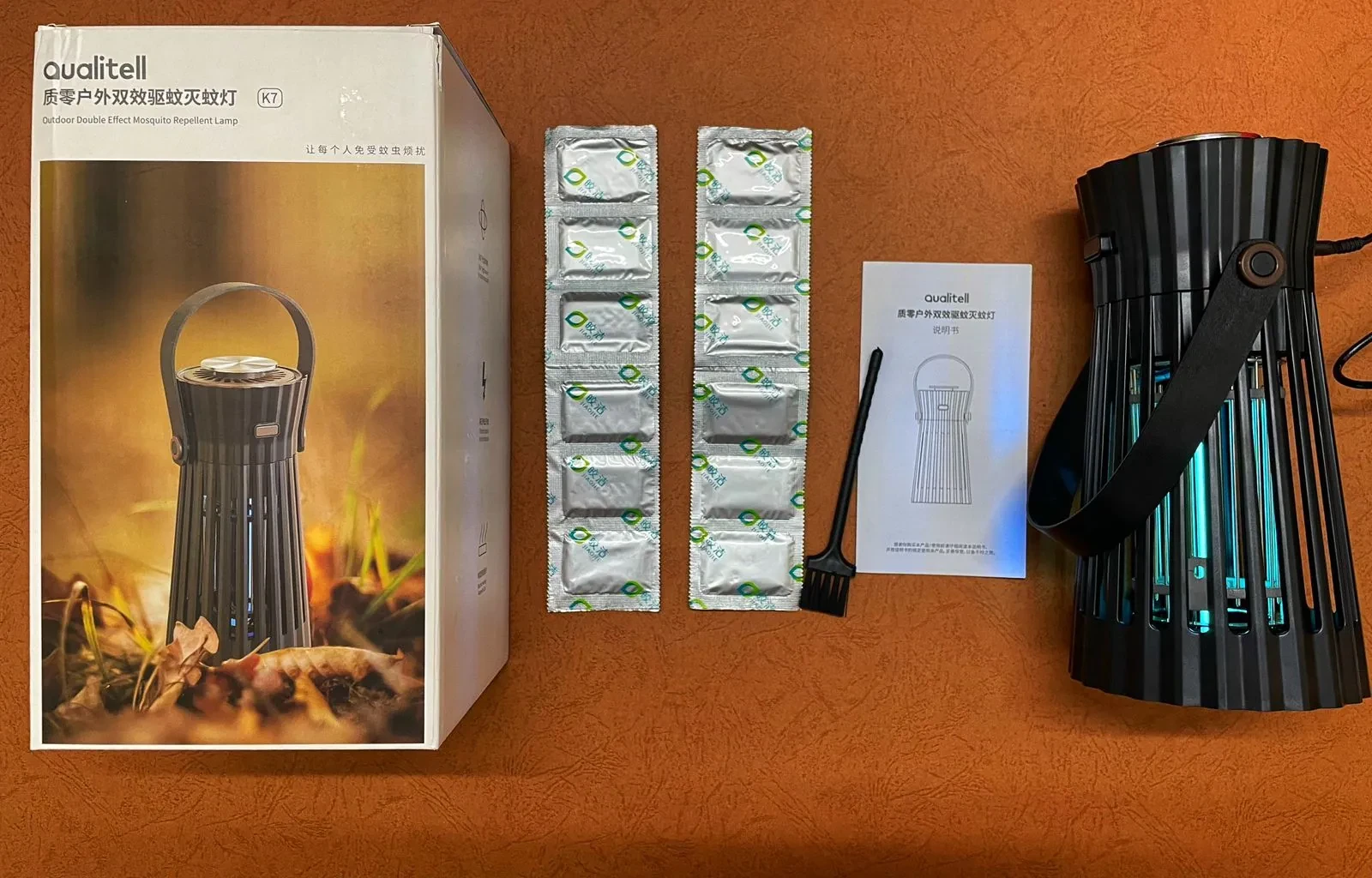 XIAOMI QUALITELL K7 USB Powered Outdoor PTC Heating Mosquito Repellent Lamp