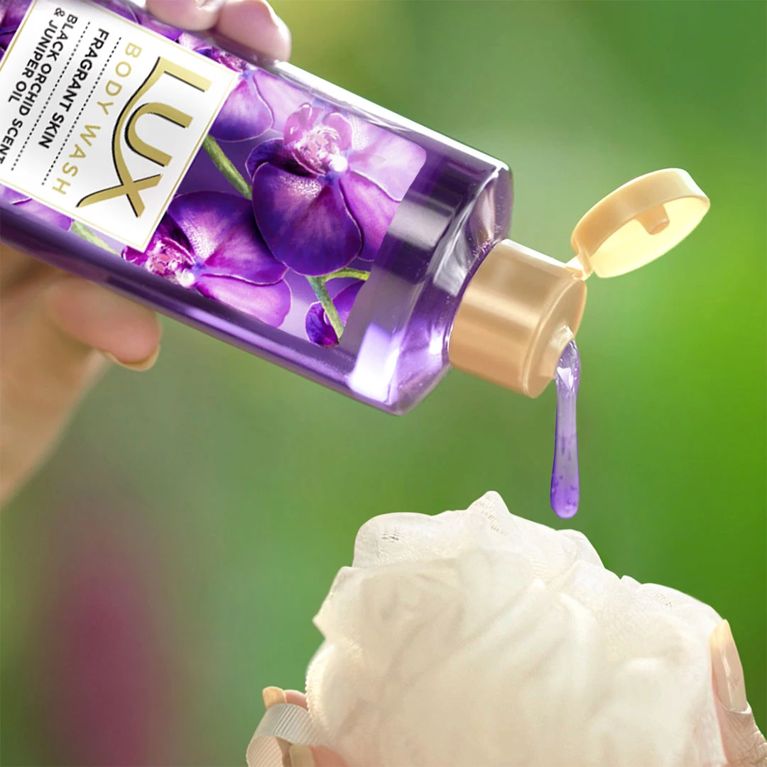 Lux Body Wash Magical Orchid 245ml Black Orchid Scent & Juniper Oil Liquid Body wash | Bangladesh