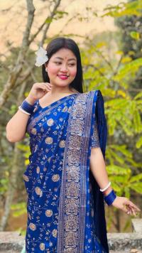 Japani Silk Sharee with Blouse Piece