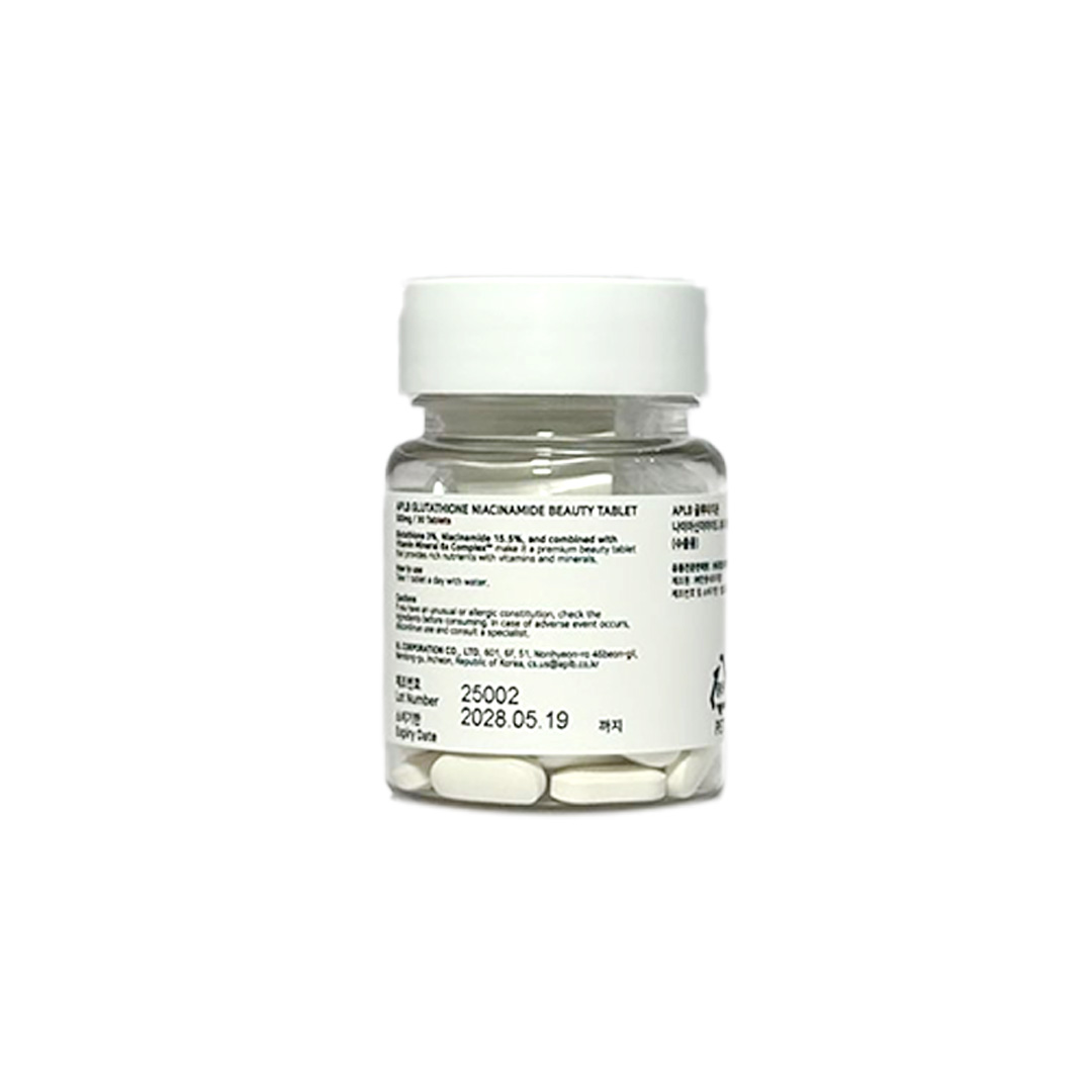 Aplb Glutathione Niacinamide Beauty Tablet 30 pcs