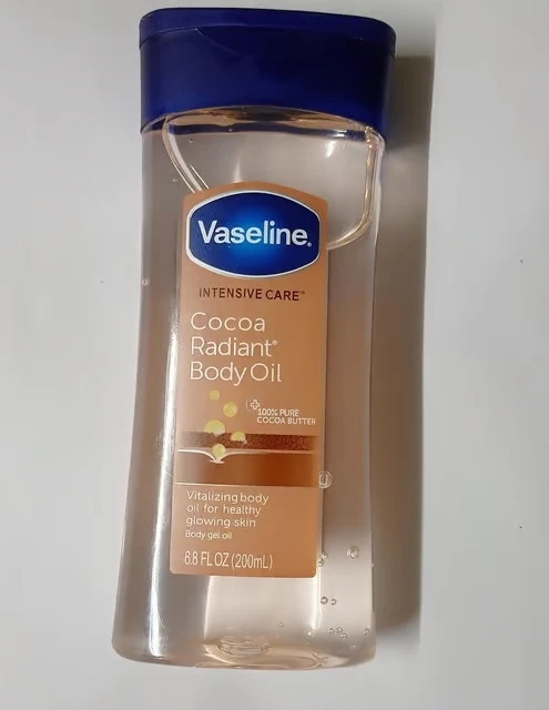 Vaseline Intensive Care Cocoa Radiant Body Gel Oil 200ml International