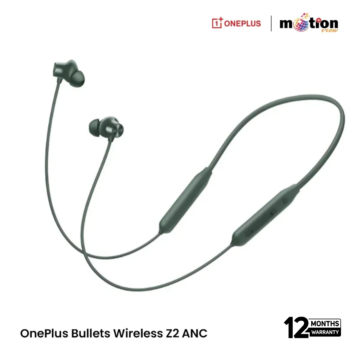 OnePlus Bullets Wireless Z2 ANC Bluetooth Neckband -45dB ANC