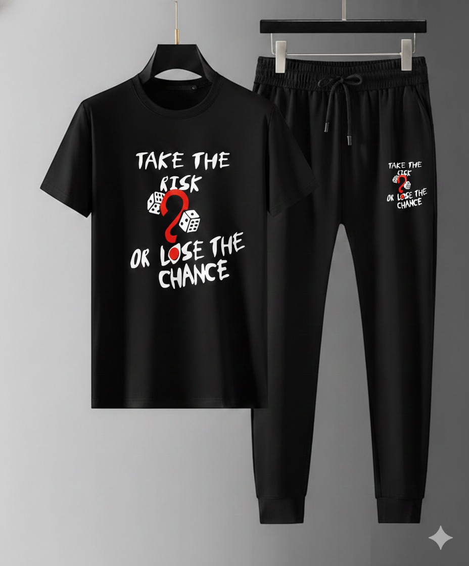 Trendy Mash T-Shirt Trouser Combo