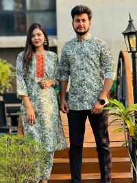 Premium Shirt Three Piece Couple Set