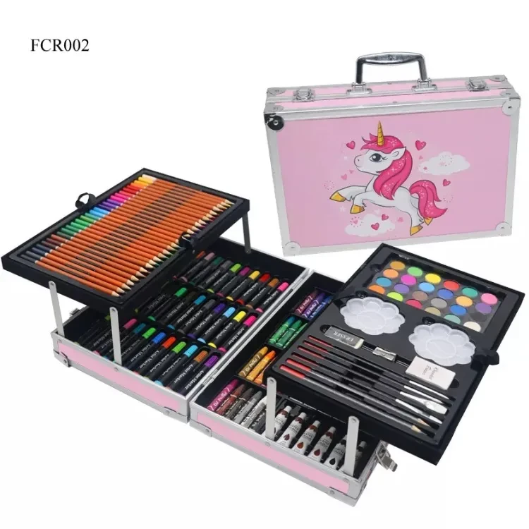 145-Piece Art Set Art for Drawing, Painting Great Gift for Children , for students, and Artists Unicorn)