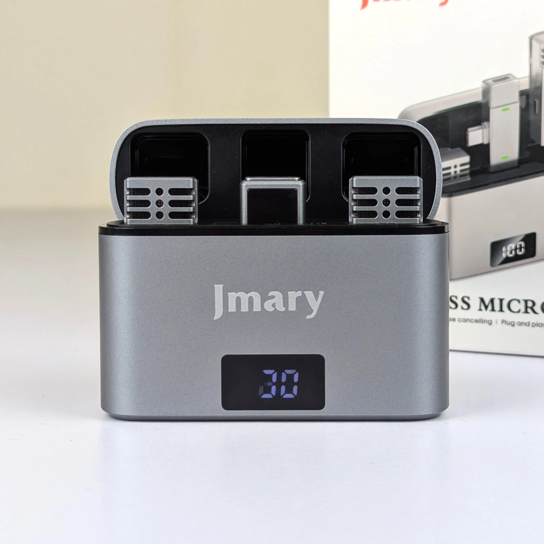 Jmary MW-15 | 2.4G Wireless Microphone For Mobile TYPE-C | Dual Microphone