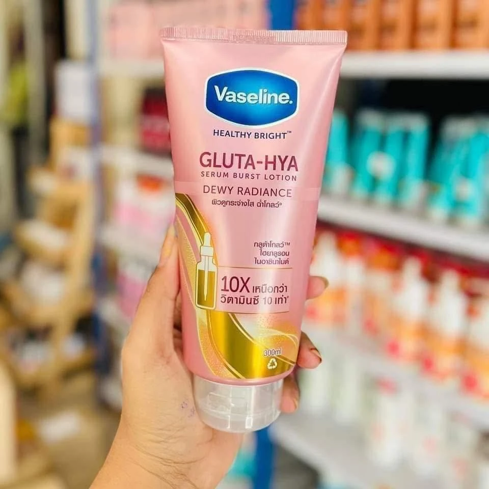 Vaseline Gluta-Hya Dewy Radiance 200ml Serum-In-Lotion, Boosted With GlutaGlow | India