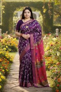 Kaftan Silk Sharee