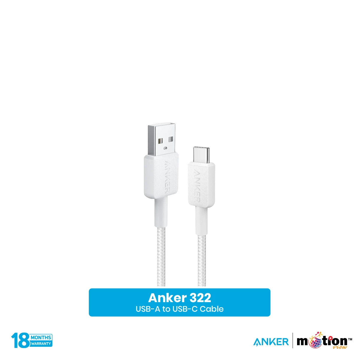 Anker 322 USB-A to USB-C Cable