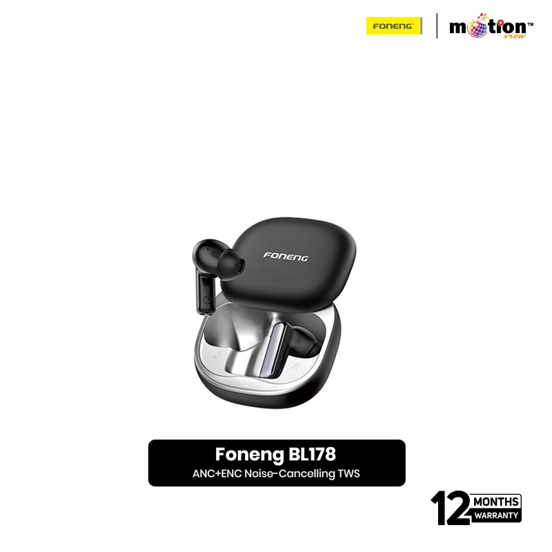 Foneng BL178 6-Microphone ANC+ENC Noise-Cancelling TWS