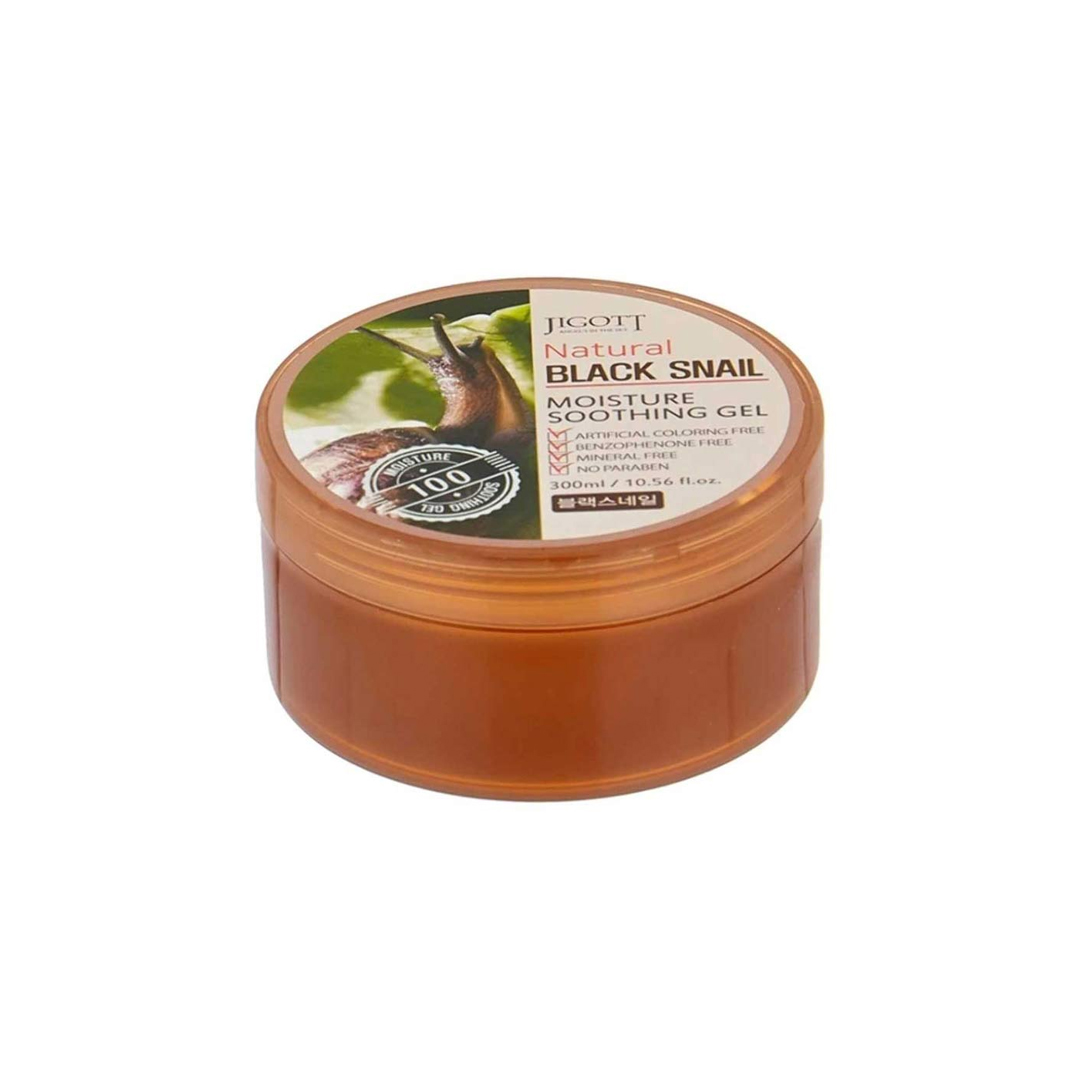 Jigott Natural Black Snail Moisture Soothing Gel 300 ml