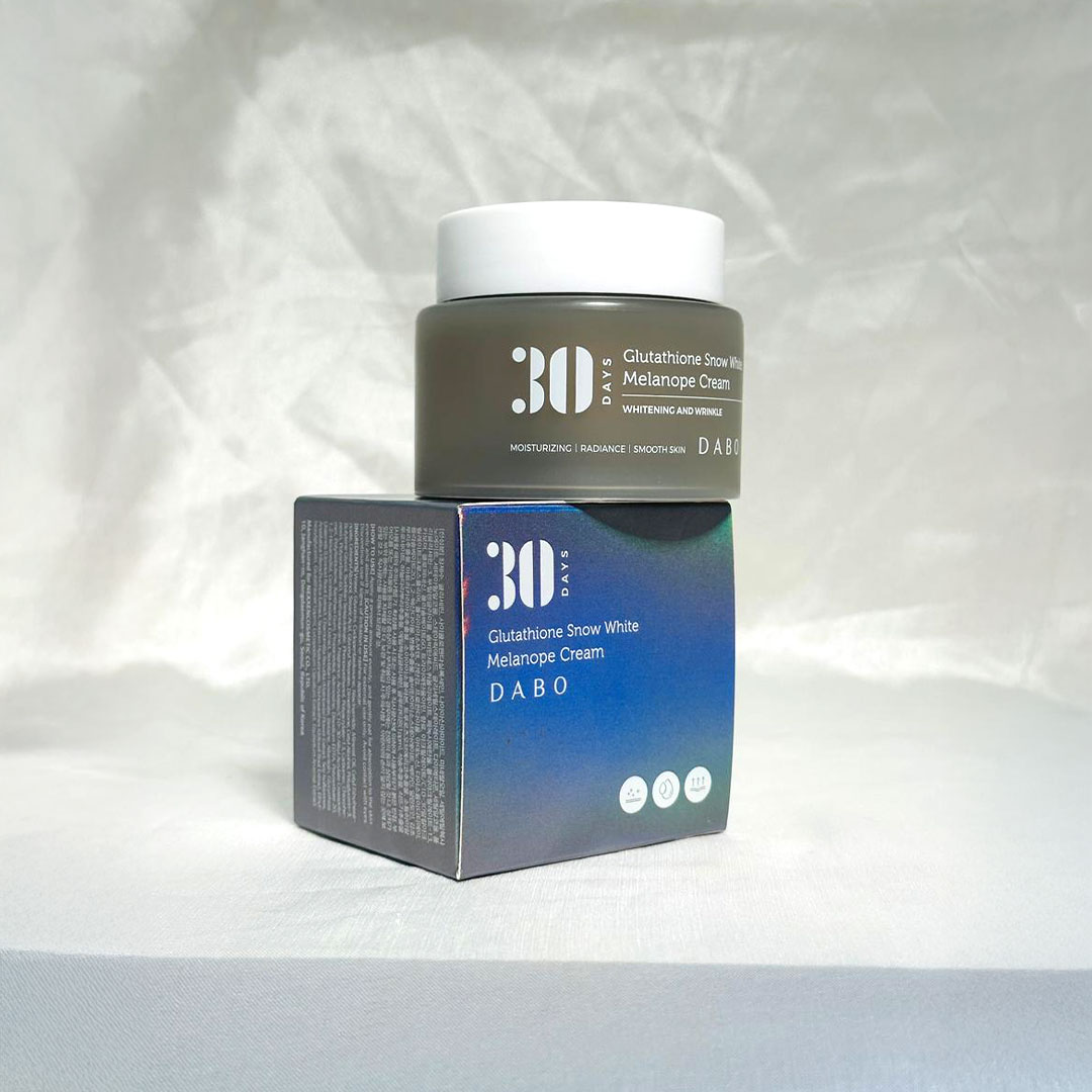 Dabo 30 Days Glutathione Snow White Melanope Cream 100 ml