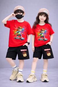 Drop Shoulder Baby TShirt and Pant Set