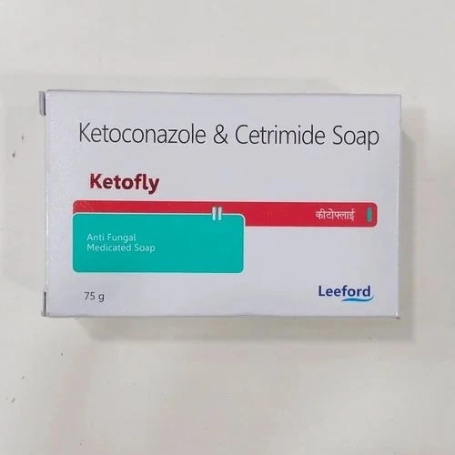 Leeford Ketofly Soap 75g Ketoconazole & Cetrimide Anti Fungal Medicated Soap