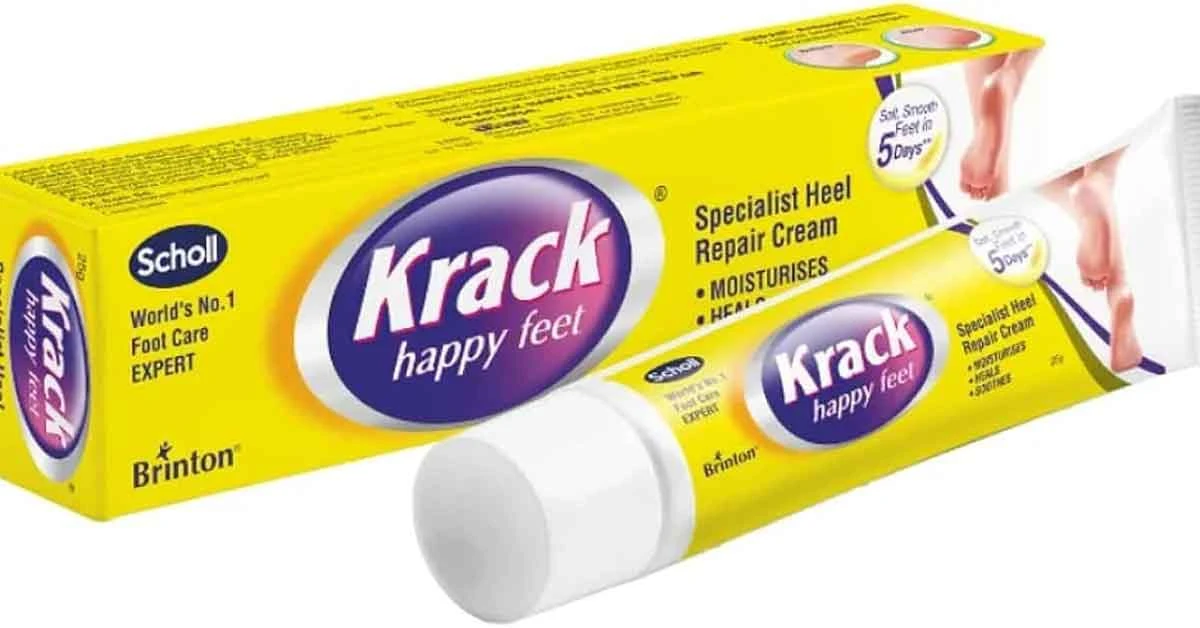 Scholl Krack Heel Reparir Foot Care Cream 15gm Pack (Made in India)