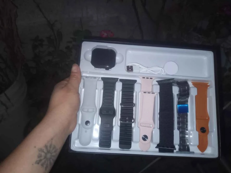 T-Watch X Max Series X 7-in-1 Strap Smartwatch