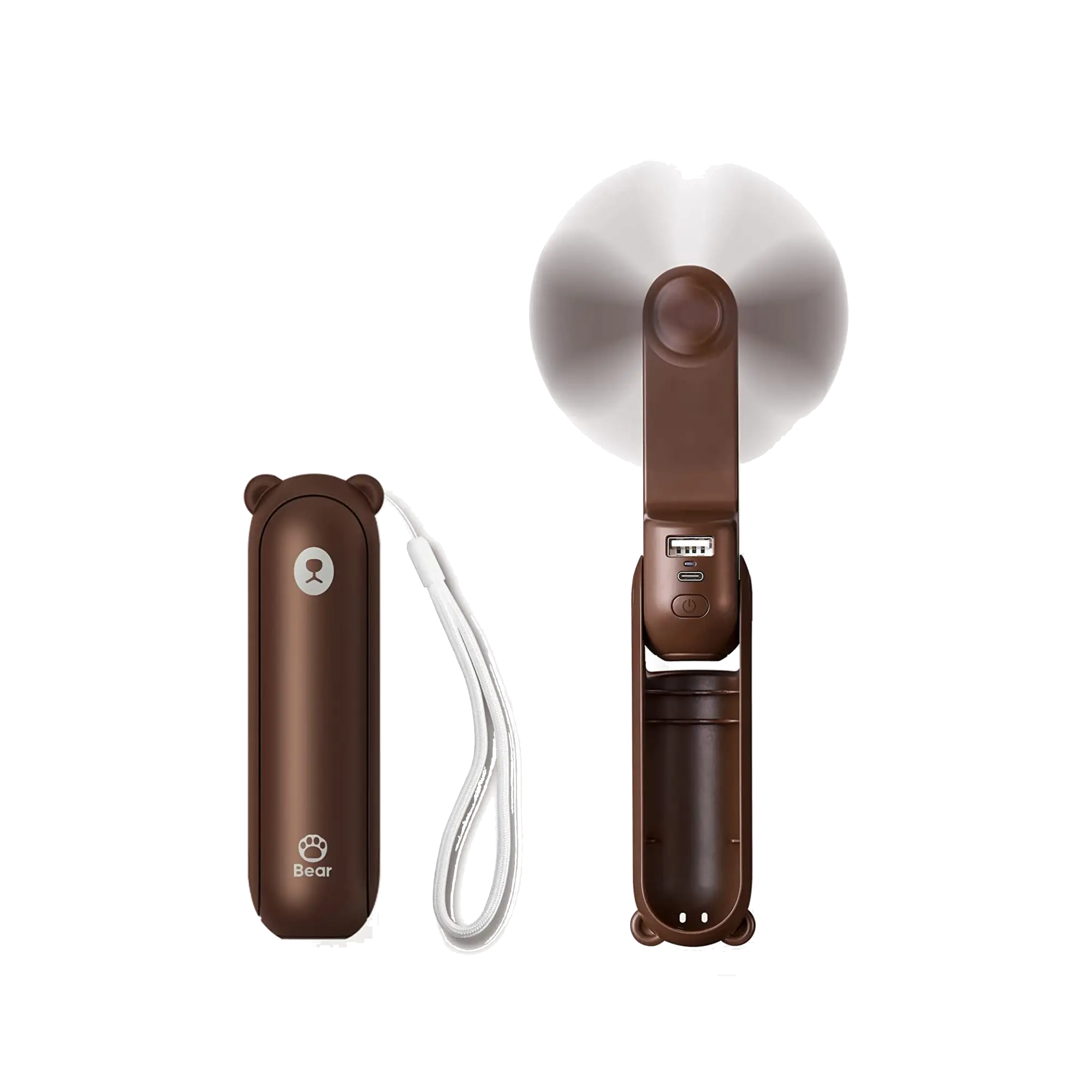 JISULIFE F8 2000mAh Mini Foldable Fan