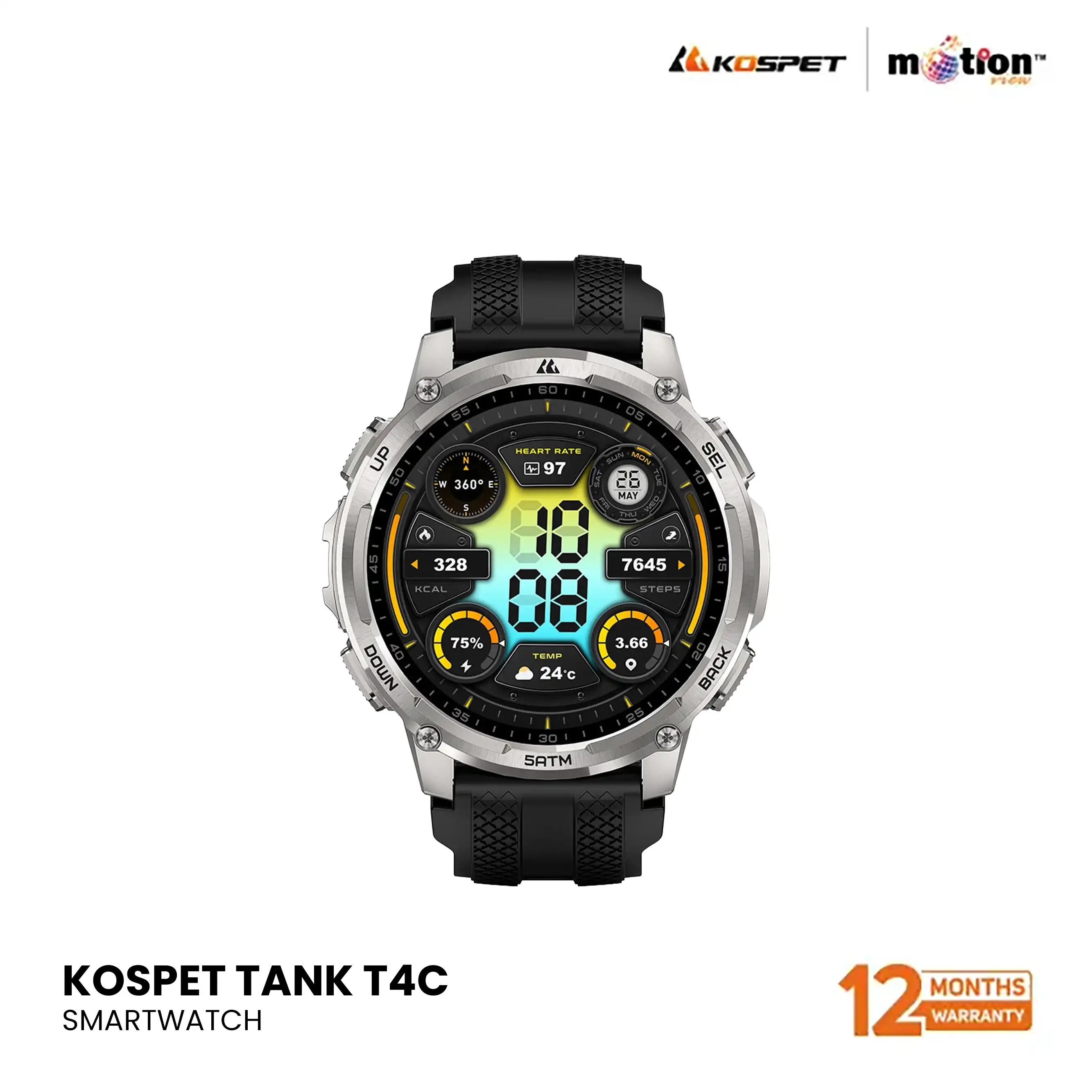 KOSPET TANK T4C Rugged Smartwatch