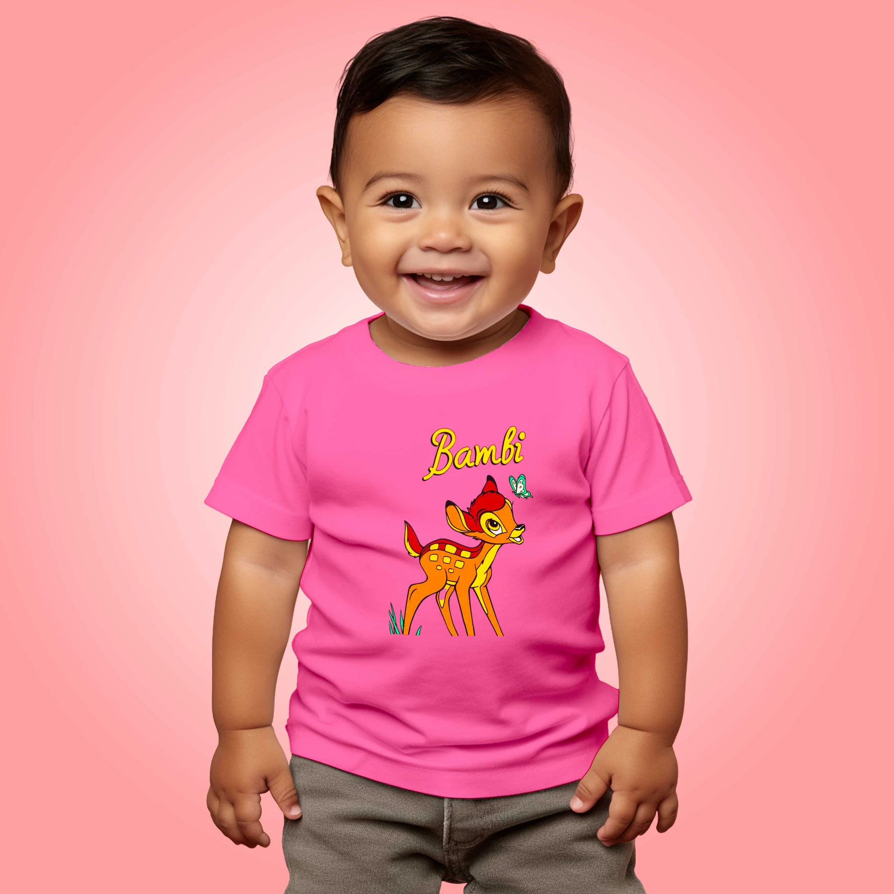 Bambi (Cotton) T-Shirt for Kids