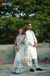 কাপল ড্রেস Couple Saree Sets