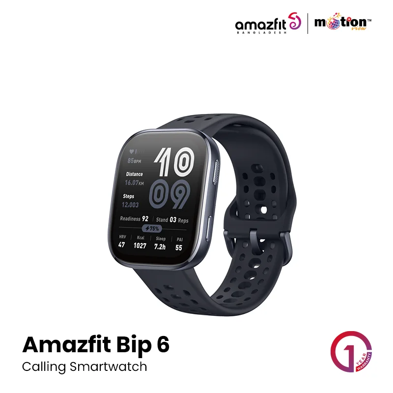 Amazfit Bip 6 BT calling Smart Watch with GPS