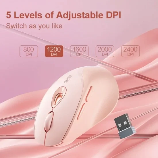 Inphic DR801 Tri-Mode Wireless Mouse