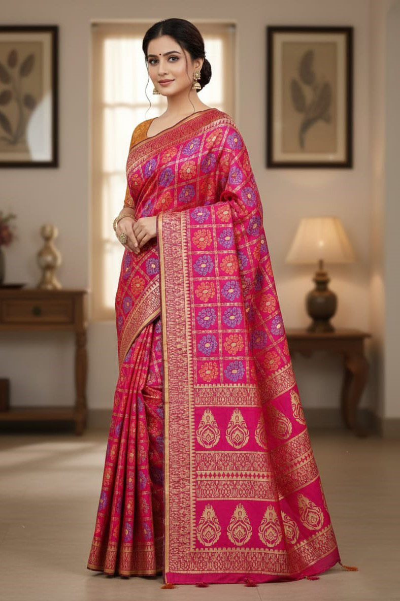 Kaftan Silk Sharee