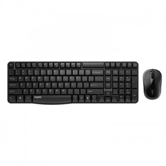 Rapoo X1500 Wireless Keyboard & Mouse Combo – Black